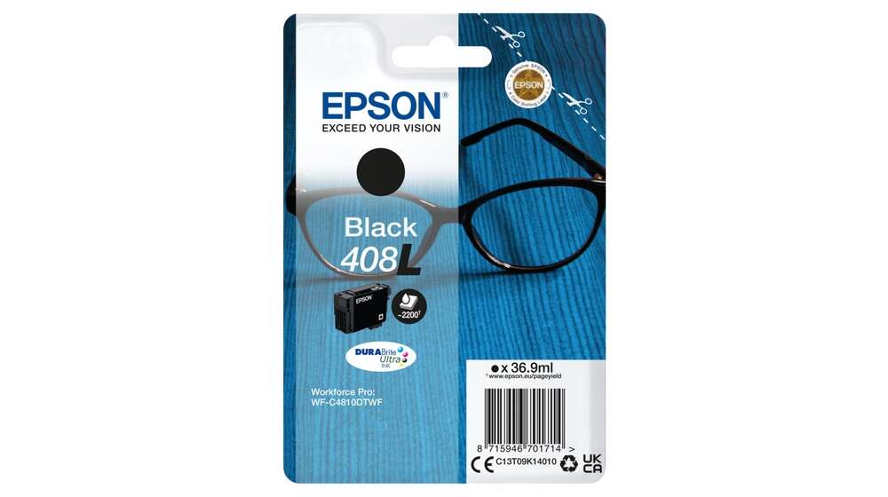 Epson 408L Negro Cartucho de Tinta Original - C13T09K14010 Epson 408L Negro Cartucho de Tinta Original - C13T09K14010