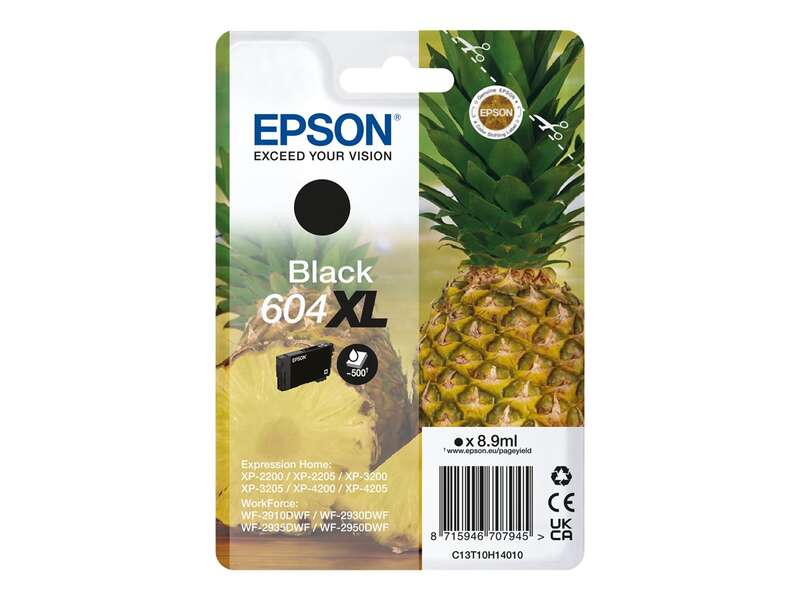 Epson 604XL Negro Cartucho de Tinta Original - C13T10H14010 Epson 604XL Negro Cartucho de Tinta Original - C13T10H14010