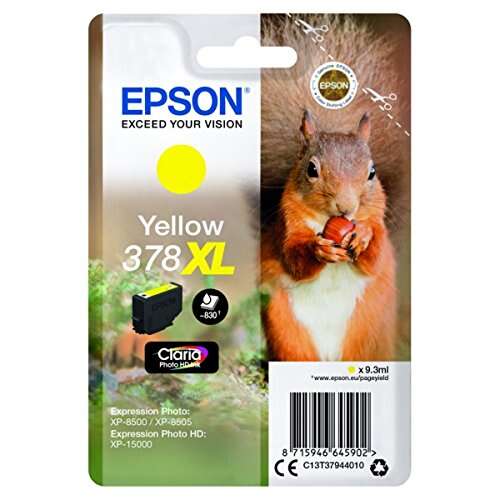 Epson 378XL Amarillo Cartucho de Tinta Original - C13T37944010 Epson 378XL Amarillo Cartucho de Tinta Original - C13T37944010