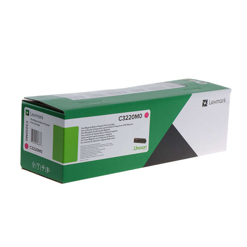 Lexmark C3324/C3326/MC3224/MC3326/MC3426 Magenta Cartucho de Toner Original - C3220M0/C320030 Lexmark C3324/C3326/MC3224/MC3326/MC3426 Magenta Cartucho de Toner Original - C3220M0/C320030