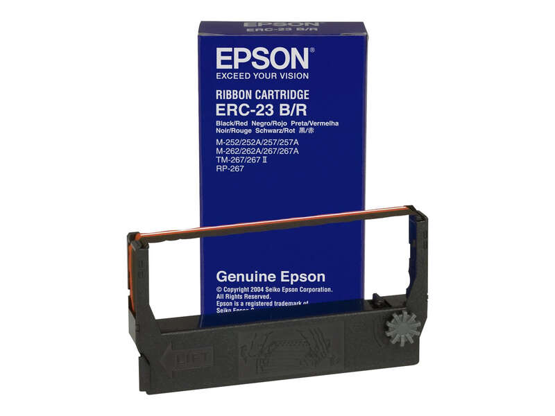 Epson ERC23 Negra/Roja Cinta Matricial Original - C43S015362 Epson ERC23 Negra/Roja Cinta Matricial Original - C43S015362