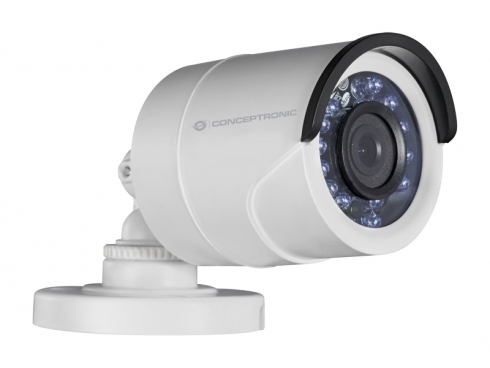Conceptronic CCAM1080TVI Cámara de Vigilancia Interior y Exterior - Visión nocturna hasta 20m - 1080p