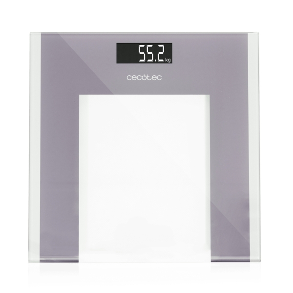 Cecotec Surface Precision Healthy Bascula Corporal hasta 180kg - Alta Precision - Pantalla LCD - Cristal Templado - Cinta Metrica - Autoapagado - Patas Antideslizantes - 300x300mm - Color Transparente Cecotec Surface Precision Healthy Bascula Corporal hasta 180kg - Alta Precision - Pantalla LCD - Cristal Templado - Cinta Metrica - Autoapagado - Patas Antideslizantes - 300x300mm - Color Transparente