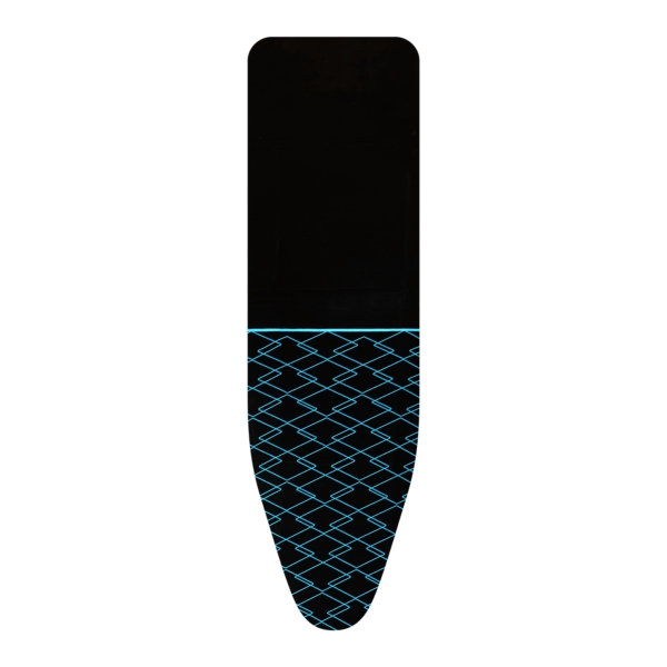 Cecotec StrongBoard 400 Borneo Funda para Tabla de Planchar - Algodon 100% - Mejora Transpiracion - Espesor 4mm - Proteccion Ignifuga - Ajustable - Color Negro