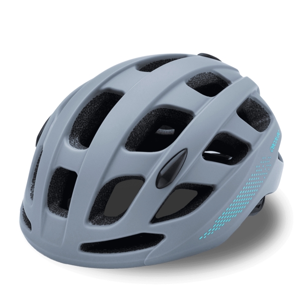 Cecotec BrainGuard Sprinter Casco para Bicicleta y Patinete - Talla L-XL - Homologado - 22 Aperturas de Ventilacion - Correa y Rueda de Ajuste - Acolchado Comodo - Color Gris