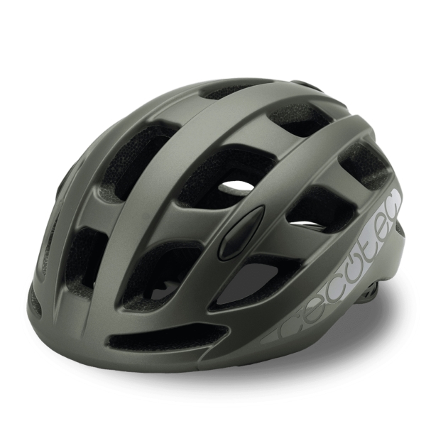 Cecotec BrainGuard Sprinter Casco para Bicicleta y Patinete - Talla L-XL - Peso de 220g - 22 Aperturas de Aire - Refuerzos Acolchados - Ajustable - Homologado - Color Verde