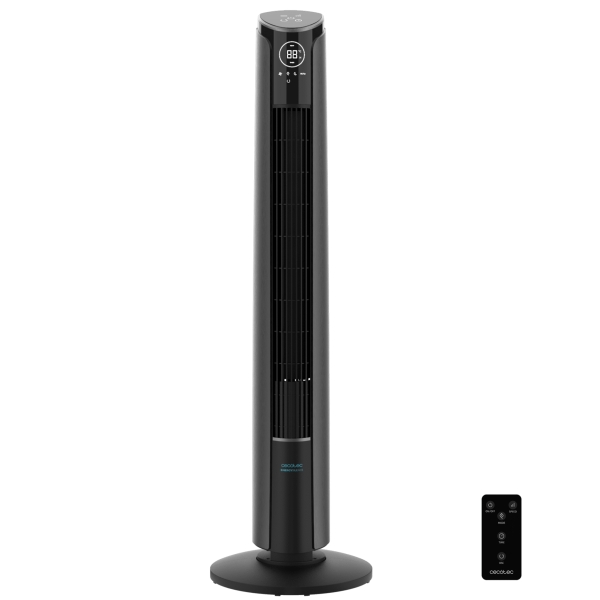 Cecotec EnergySilence 9250 Skyline Smart Tilt Ventilador de Torre de 42\" - 45W - Control Tactil - 3 Velocidades - 4 Modos - Temporizador - Inclinacion Ajustable - Oscilante - Color Gris Oscuro