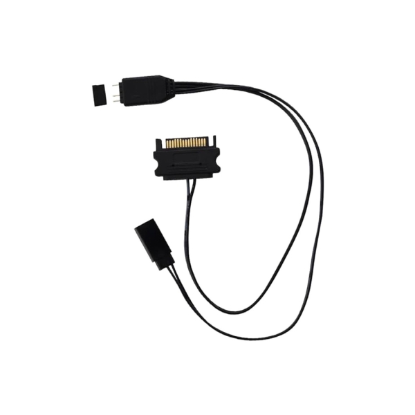 Coolbox ARGB CTRL01 Controlador ARGB Mini - Transforma el Botón Reset en un Selector de Efectos Para Ventiladores y Dispositivos ARGB - Mas de 20 Efectos Distintos