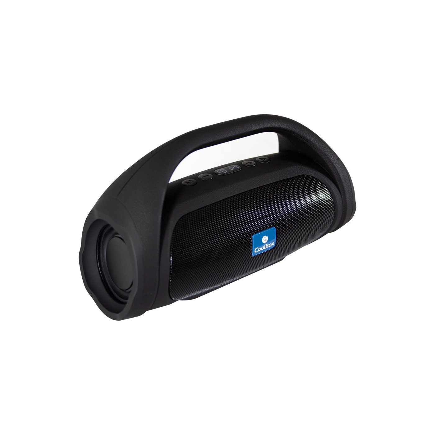 CoolBox CoolStone 05 Altavoz Bluetooth 4.2 10W - Autonomia hasta 5h - Asa de Transporte - Color Negro