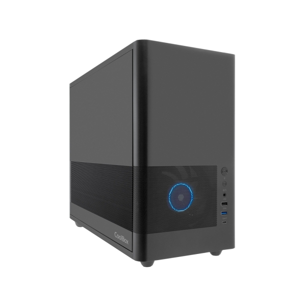 Coolbox MP2 Caja Torre MicroATX - Tamaño Disco Soportado 3.5\", 2.5\" - USB-A 3.2 Gen1, USB-C 3.2, USB-A 2.0 Gen1 y Audio HD - FullMetal - Color Negro Coolbox MP2 Caja Torre MicroATX - Tamaño Disco Soportado 3.5\", 2.5\" - USB-A 3.2 Gen1, USB-C 3.2, USB-A 2.0 Gen1 y Audio HD - FullMetal - Color Negro