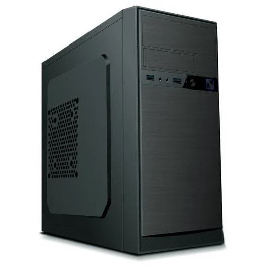 CoolBox M500 Caja Torre Micro ATX - Tamaño HDD 2.5\", 3.5\" - USB-2.0, USB 3.0 - Fuente de Alimentacion 300W - Color Negro