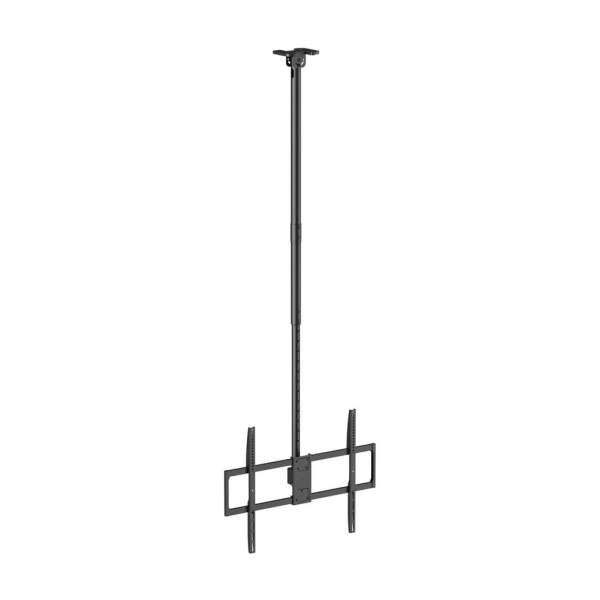 Aisens Soporte de Techo Pro Giratorio - Inclinable, Extensible y Nivelable - De 50\" a 100\" - Peso Maximo 80Kg - VESA Maximo 800x600 - Color Negro