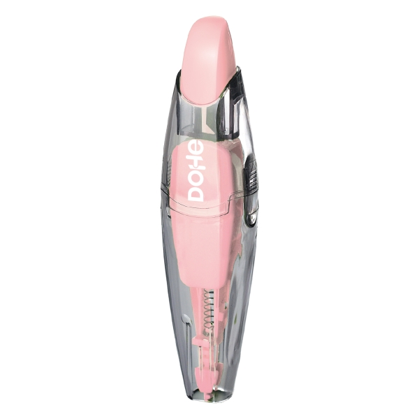 Dohe Serenity Cinta Correctora - 5mm x 6m - Pulsador Retractil - Recargable - Cuerpo Ergonomico - Color Rosa Dohe Serenity Cinta Correctora - 5mm x 6m - Pulsador Retractil - Recargable - Cuerpo Ergonomico - Color Rosa
