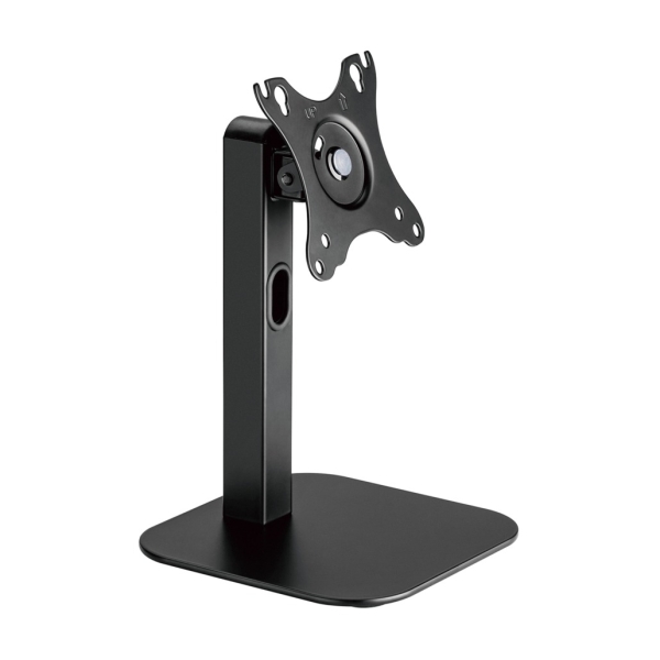 Aisens Soporte de Mesa ECO para Monitor 10\"-24\" - Giratorio e Inclinable - Peso Max. 2,5kg - Vesa 100x100mm - Color Negro