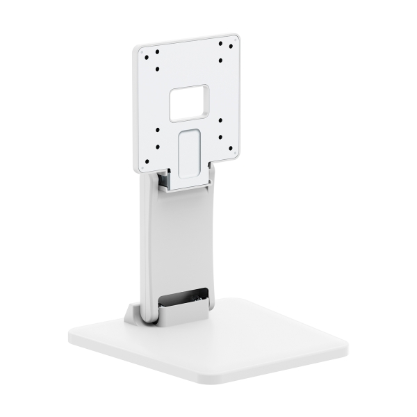 Aisens Eco Soporte de Sobremesa para Monitor de 10\"-27\" - Soporta hasta 6.5kg - Inclinable - Incluye Accesorios - VESA 100x100mm - Acero de Alta Resistencia - Color Blanco