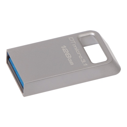 Kingston DataTraveler Micro Memoria USB 128GB - USB 3.1 Gen 1 - 100MB/s
