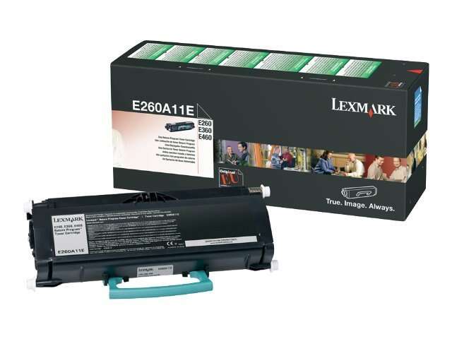 Lexmark E260/E360/E460/E462 Negro Cartucho de Toner Original - E260A11E Lexmark E260/E360/E460/E462 Negro Cartucho de Toner Original - E260A11E