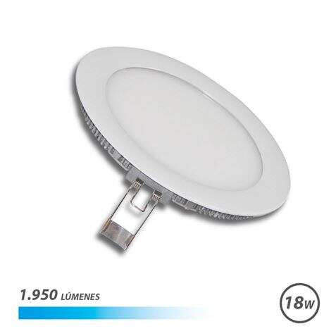Elbat Downlight Empotrar Ultraplano LED - Luz Fria 18W 1950LM - Diseño de Bajo Perfil - Blanco Frio Elbat Downlight Empotrar Ultraplano LED - Luz Fria 18W 1950LM - Diseño de Bajo Perfil - Blanco Frio