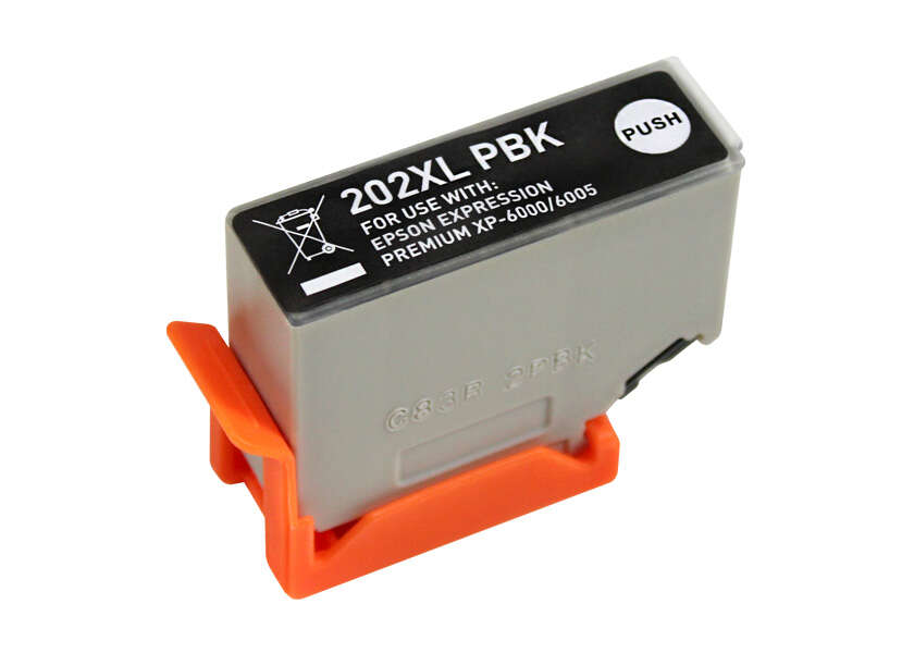 Epson 202XL Negro Photo Cartucho de Tinta Generico - Reemplaza C13T02H14010/C13T02F14010 Epson 202XL Negro Photo Cartucho de Tinta Generico - Reemplaza C13T02H14010/C13T02F14010
