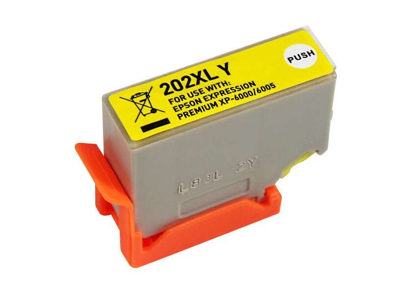Epson 202XL Amarillo Cartucho de Tinta Generico - Reemplaza C13T02H44010/C13T02F44010 Epson 202XL Amarillo Cartucho de Tinta Generico - Reemplaza C13T02H44010/C13T02F44010