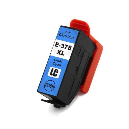 Epson 378XL Cyan Light Cartucho de Tinta Generico - Reemplaza C13T37954010/C13T37854010 Epson 378XL Cyan Light Cartucho de Tinta Generico - Reemplaza C13T37954010/C13T37854010