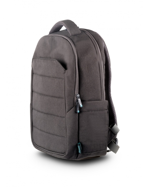 Urban Factory Greenee Mochila para Portatil 15.6\" - Ecologica - Doble Compartimento - Color Gris