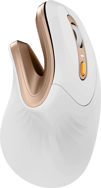 ProtoArc EM11 NL Raton Vertical Ergonomico Inalambrico - 2400 dpi - Bluetooth + 2.4Ghz - Bateria Recargable - Multidispositivo - Color Blanco ProtoArc EM11 NL Raton Vertical Ergonomico Inalambrico - 2400 dpi - Bluetooth + 2.4Ghz - Bateria Recargable - Multidispositivo - Color Blanco