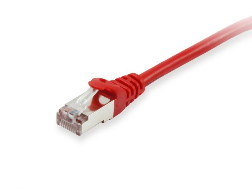 Equip Cable de Red F/UTP Cat.5e - Latiguillo 0.50m - Color Rojo