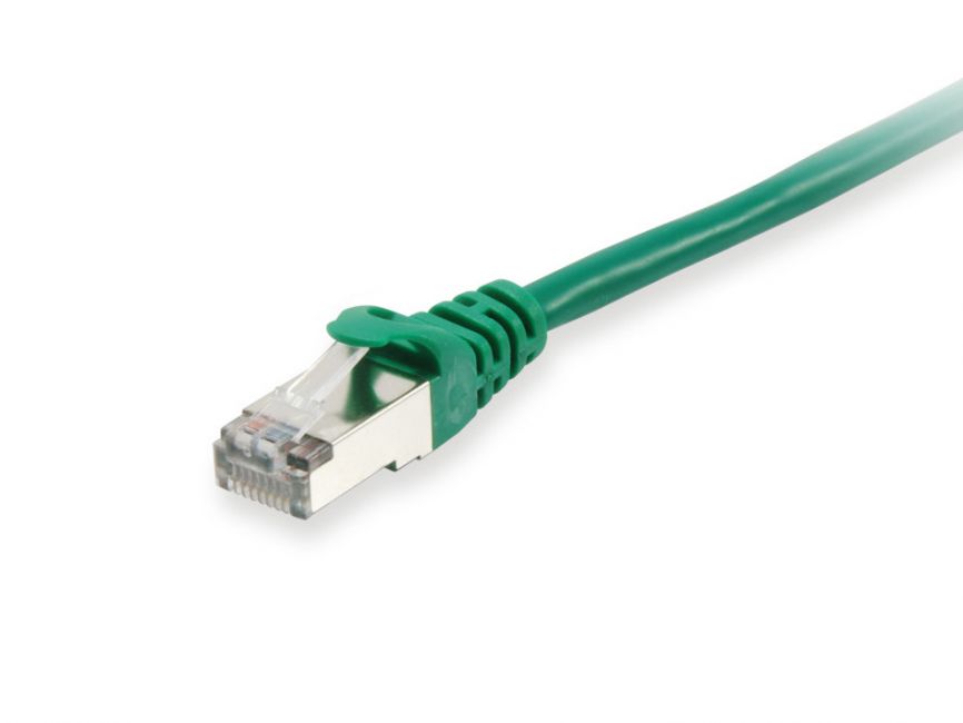 Equip Cable de Red F/UTP Cat.5e - Latiguillo 0.50m - Color Verde