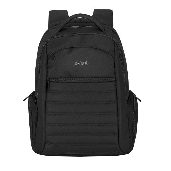 Ewent EW2528 Mochila Urban Notebook - hasta 17\" - 5 Compartimentos - Material a prueba de Agua - Color Negro