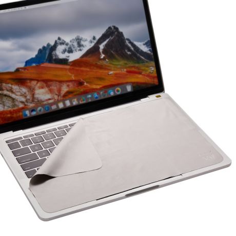 Ewent Paño de Microfibra Premium 2 en 1 - Limpieza y Proteccion de Pantallas - 29x18,6cm