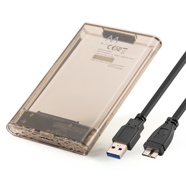 Ewent Caja Externa USB 3.2 - Instalacion sin Herramientas - Plug and Play - SATA 2.5\"- Color Transparente Ewent Caja Externa USB 3.2 - Instalacion sin Herramientas - Plug and Play - SATA 2.5\"- Color Transparente