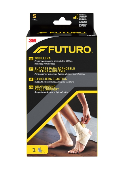 Futuro Tobillera - Talla S (17.8 - 20.3cm) - Transpirable - Color Beige