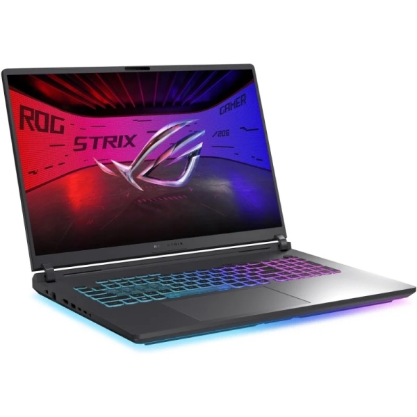 Asus Rog Strix G18 Portatil Gaming 18\" Intel Ultra Core 9 275HX - 32GB DDR5 - 1TB SSD - RTX5070 Ti 12GB - FreeDos - Color Gris - Teclado QWERTY (ES)