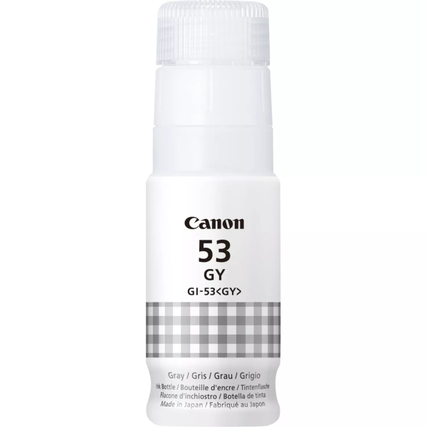 Canon GI53 Gris Botella de Tinta Original - GI53GY/4708C001