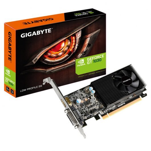 Gigabyte GeForce GT1030 Tarjeta Grafica 2GB GDDR5 - Perfil Bajo D5