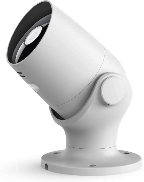 Hama Camara de Vigilancia Exterior con Microfono y Altavoz - Ideal para Mascotas - WiFi - Vision Nocturna Ir - IP65 - Full HD - Sensor de Movimiento - Color Blanco