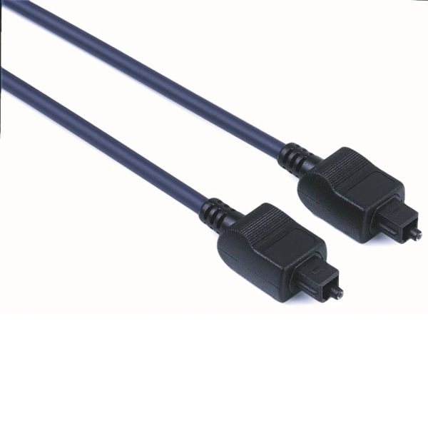 Hama Entry Cable de Fibra Optica para Audio - Longitud 1.5m - Toslink Macho - Color Negro