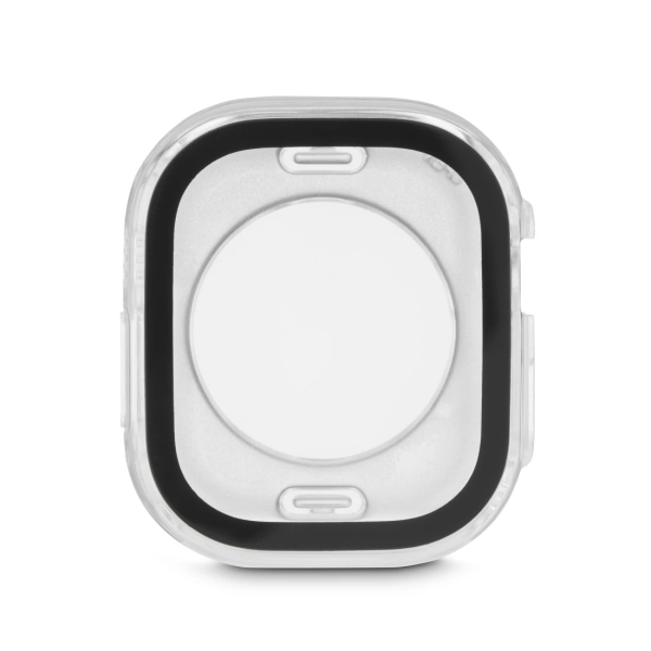 Hama Essential Protector de Pantalla para Apple Watch - 49mm - Vidrio de Seguridad - Proteccion 360º - Color Transparente