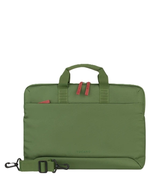 Tucano Smilza Maletin Portatil 15,6\" - Tamaño Slim - Sistema Anti-Choques - Mango Doble - Color Verde Tucano Smilza Maletin Portatil 15,6\" - Tamaño Slim - Sistema Anti-Choques - Mango Doble - Color Verde