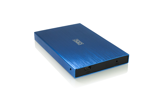 3Go Carcasa Externa HD 2.5\" SATA-USB - Color Azul