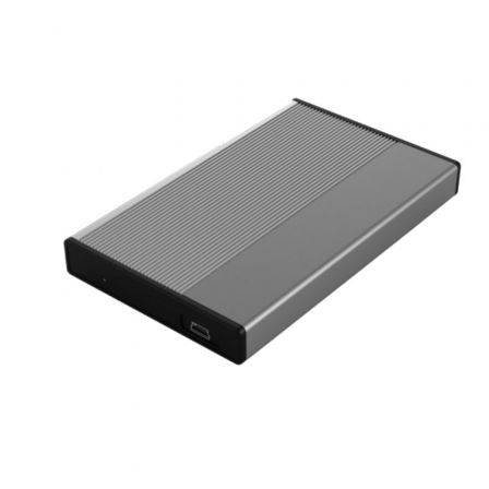 3Go Carcasa Externa HDD 2.5\" SATA USB-A - Color Gris