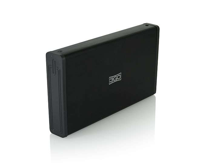 3Go Carcasa Externa HD 3.5\" SATA-USB 3.0 - Color Negro