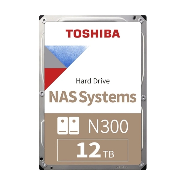 Toshiba N300 NAS Disco Duro Interno 3.5\" 12TB SATA3 7200 r.p.m Toshiba N300 NAS Disco Duro Interno 3.5\" 12TB SATA3 7200 r.p.m