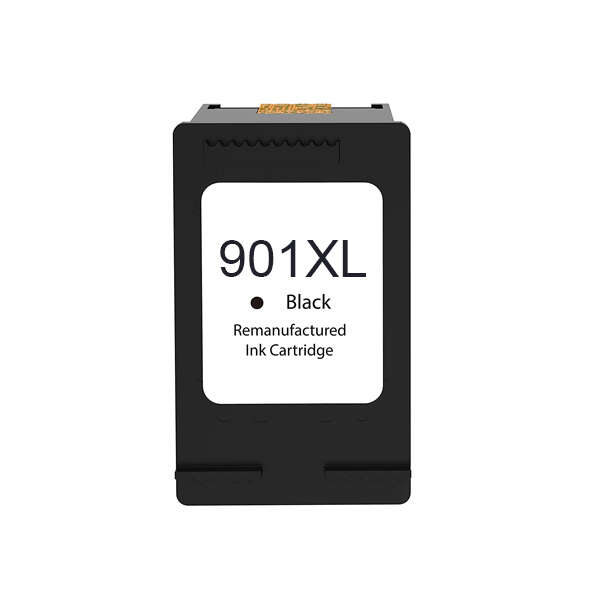 Remanufacturado HP 901XL Negro Cartucho de Tinta - Reemplaza CC653AE/CC654AE