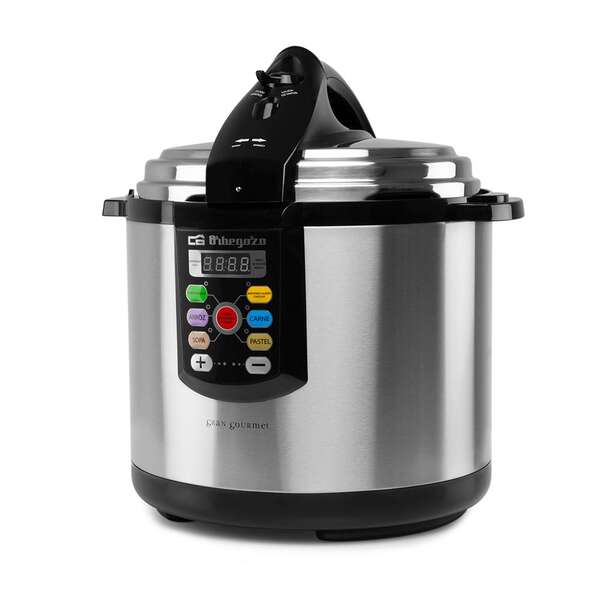 Orbegozo HPE 8075 Olla a Presion Electrica Ultra Rapida - Temporizador Programable - Menus Pre-Configurados - Seguridad y Ahorro Energetico Orbegozo HPE 8075 Olla a Presion Electrica Ultra Rapida - Temporizador Programable - Menus Pre-Configurados - Seguridad y Ahorro Energetico
