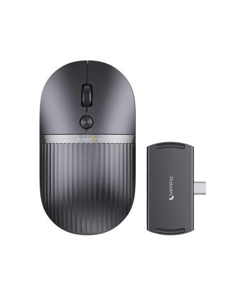 ProtoArc Hubmouse Raton Inalambrico con Hub USB - Bluetooth - 2400dpi - Hub 1x USB-C, 1x USB-A, 1x HDMI - Color Negro ProtoArc Hubmouse Raton Inalambrico con Hub USB - Bluetooth - 2400dpi - Hub 1x USB-C, 1x USB-A, 1x HDMI - Color Negro