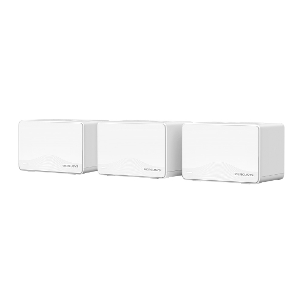 Mercusys Halo H25BE Pack de 3 Unidades Sistema Mesh Wi Fi 7 BE3600 - Cobertura Hasta 460m2 - Velocidad hasta 3600 Mbps - Color Blanco Mercusys Halo H25BE Pack de 3 Unidades Sistema Mesh Wi Fi 7 BE3600 - Cobertura Hasta 460m2 - Velocidad hasta 3600 Mbps - Color Blanco