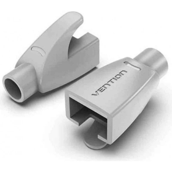Vention Pack de 100 Fundas Protectoras para Conector RJ45 - Color Gris Claro