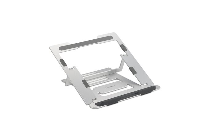 Kensington Easy Riser Soporte de Aluminio para Portatil hasta 16\" - Estructura que Facilita la Ventilacion - 6 Ajustes de Altura - Fabricado en Aluminio - Base Antideslizante - Color Gris